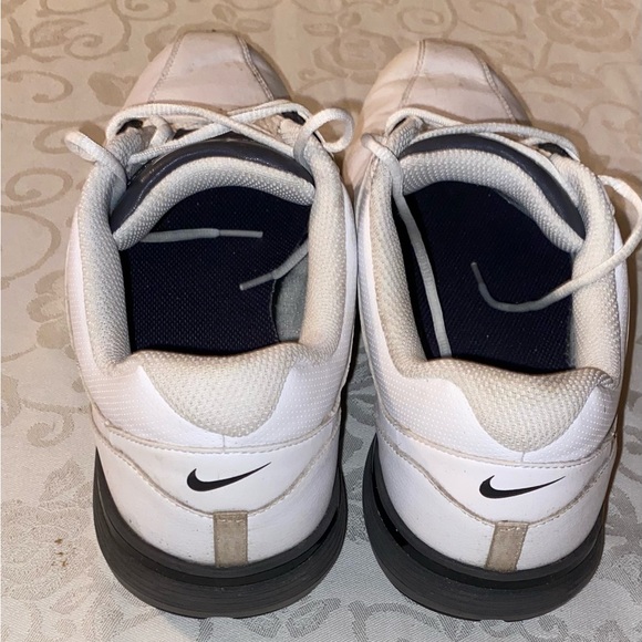 NIKE Durasport III Soft Spike Golf Shoes White Size: 9 - Picture 4 of 10